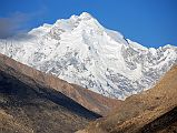 06 Shishapangma East Face Leads To Summit With Phola Gangchen From Friendship Highway Just After Passing Turnoff To Ngora Between Nyalam And Tong La